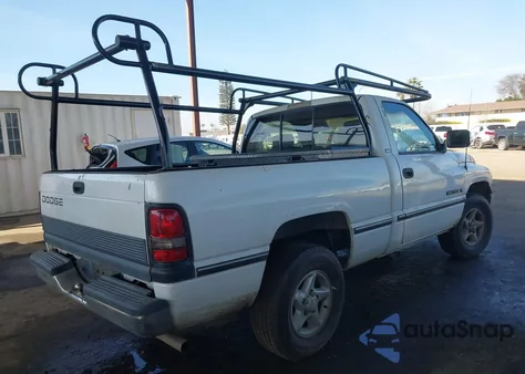 1997 Dodge Ram 1500 Lt из США, поврежденный, VIN 1B7HC16Z7VJ515942